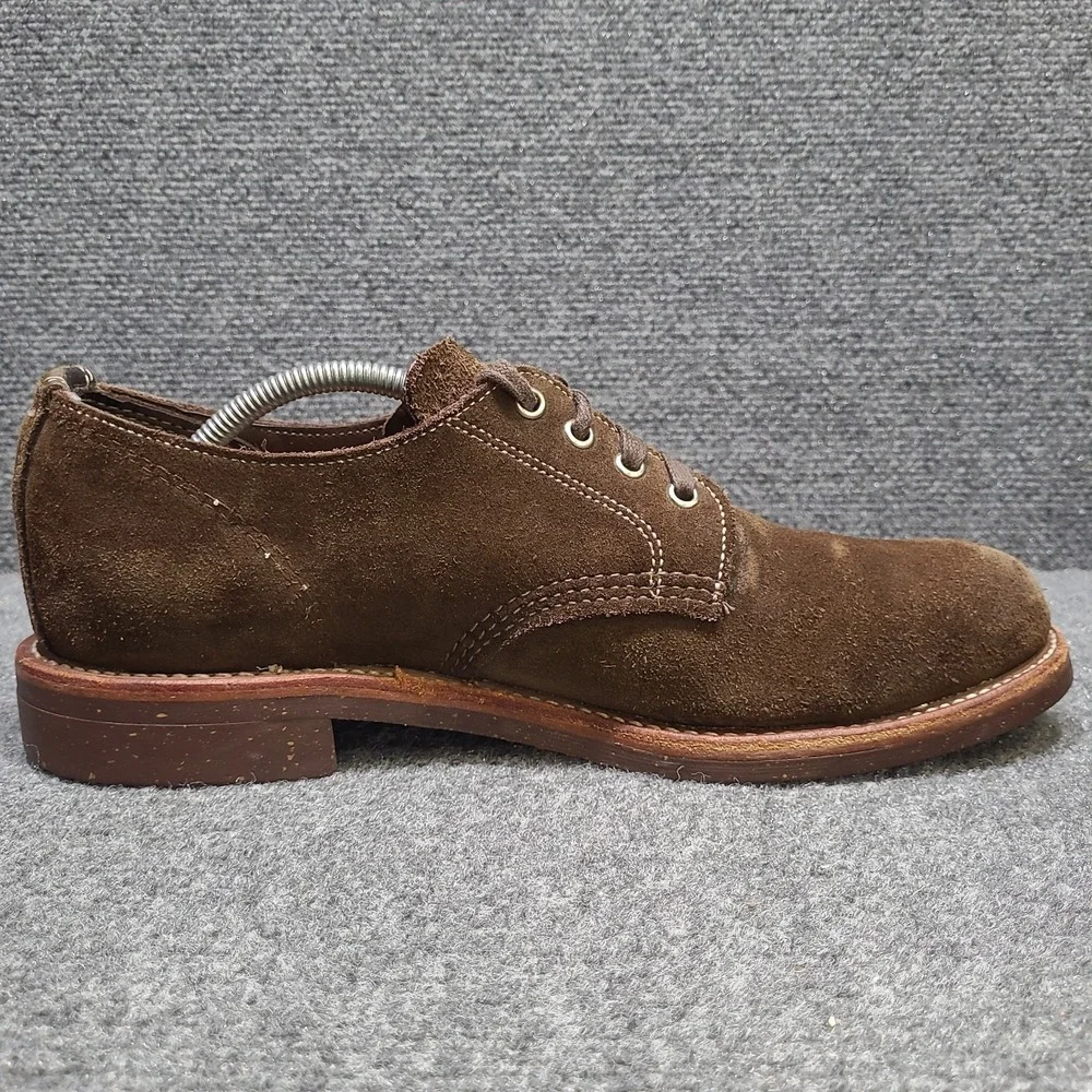 CHIPPEWA CHOCOLATE MOSS SUEDE 1901M75 Men's US 11.5D USA made